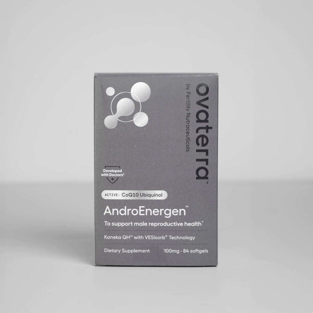Male Prenatal Vitamins - AndroEnergen™ Ubiquinol CoQ10 with Vitamin D Booster