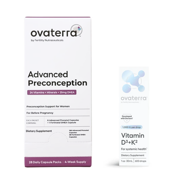 Advanced Prep Preconception Vitamins for Women 35-39 with Vitamin D Booster
