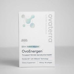 OvoEnergen™ Ubiquinol CoQ10 for Fertility | 100 mg for Women with VESIsorb®