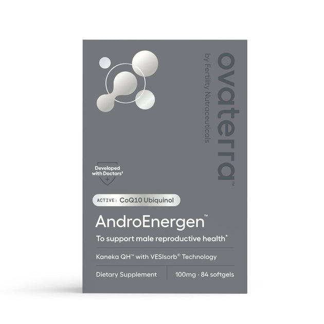 Male Prenatal Vitamins - AndroEnergen™ Ubiquinol CoQ10 with Vitamin D Booster